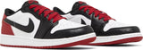 GS Air Jordan 1 Retro Low OG 'Black Toe'