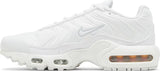 GS Nike Air Max Plus Tn White Metallic Silver ‘Triple White/Casper'