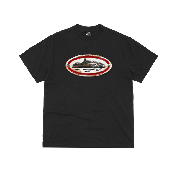 Corteiz Rusty Alcatraz Tee Black