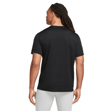 Men's Nike Dri-FIT Miler UV Running Tee 'Black'