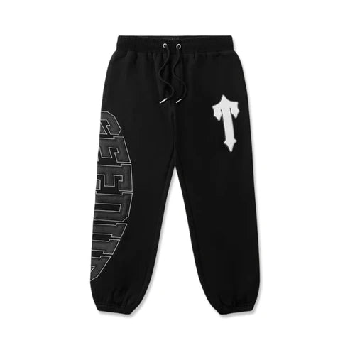Geedup Team Logo x Trapstar Irongate T Trackpant 'Black/White'