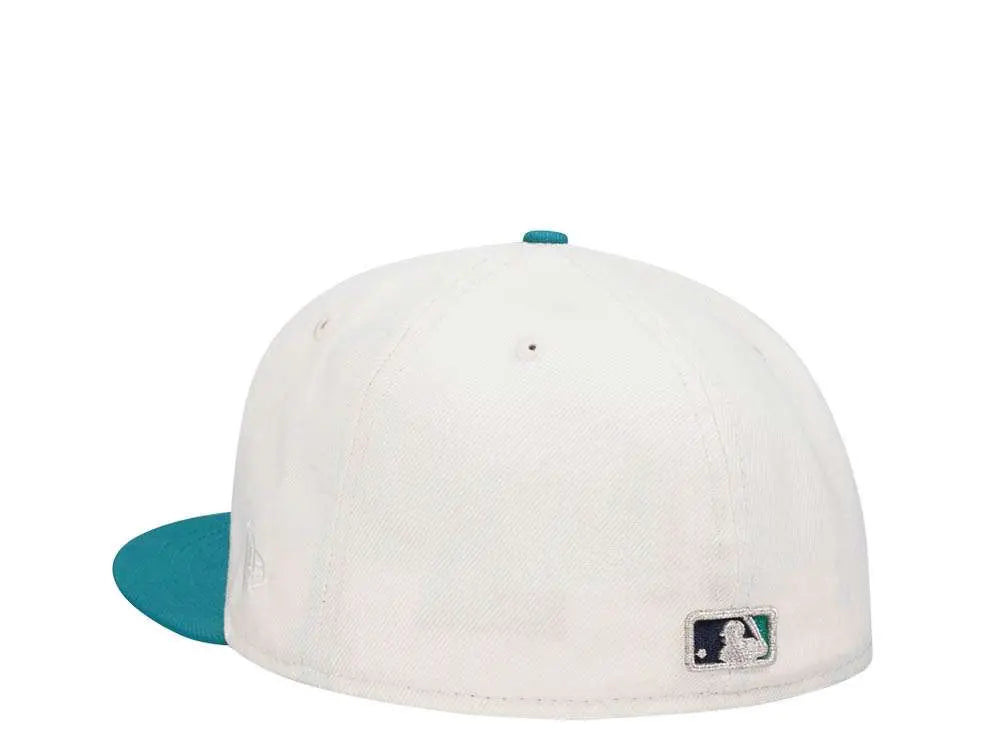 New Era 59Fifty Seattle Mariners Jersey Script/2023 All Star Game Patch Fitted Cap