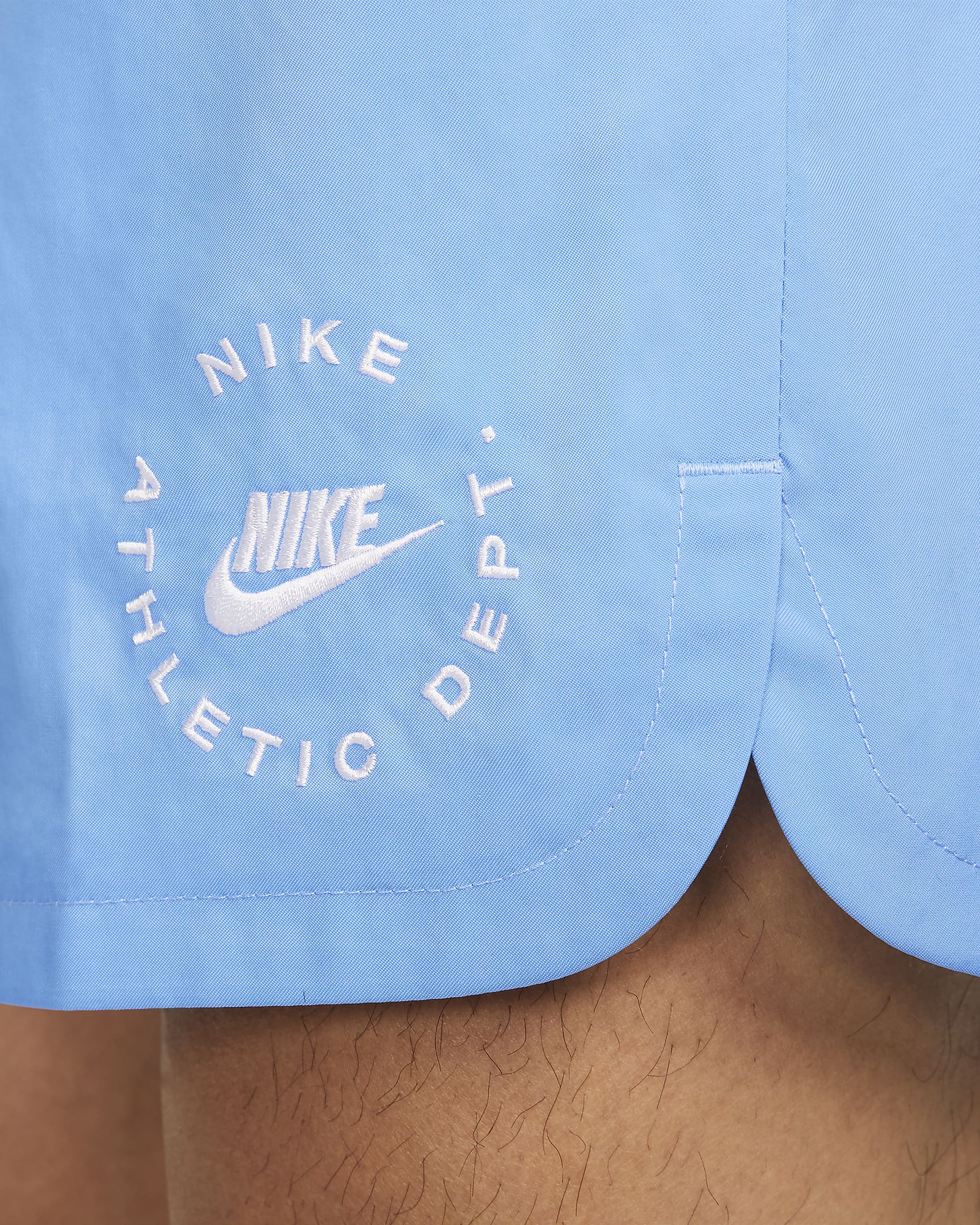 Men's Nike Sportswear Woven Lined Flow Shorts 'University Blue'