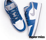 GS Nike Air Jordan 1 Low 'True Blue'