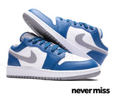 GS Nike Air Jordan 1 Low 'True Blue'