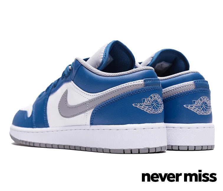 GS Nike Air Jordan 1 Low 'True Blue'
