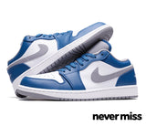 Men's Nike Air Jordan 1 Low 'True Blue'