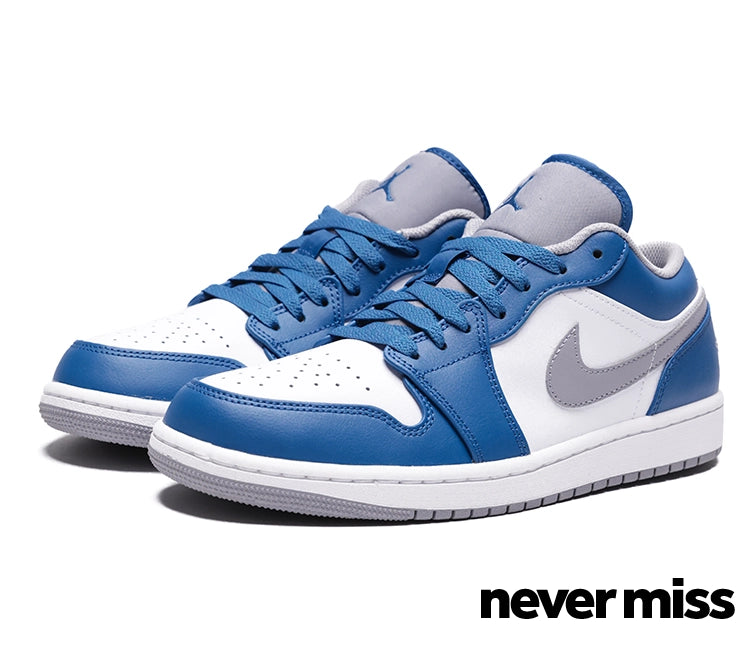 Men's Nike Air Jordan 1 Low 'True Blue'
