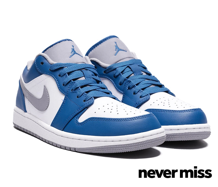 Men's Nike Air Jordan 1 Low 'True Blue'