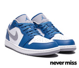 Men's Nike Air Jordan 1 Low 'True Blue'
