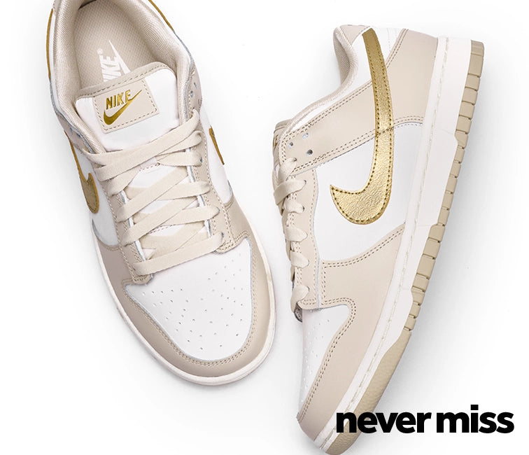 Womens Nike Dunk Low 'Phantom Gold'
