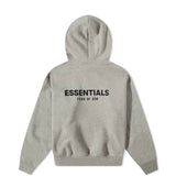 Fear of God Essentials Kids Hoodie SS22 'Dark Oatmeal'