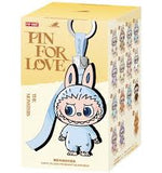 Pop Mart The Monsters Labubu Pin for Love Series Vinyl Plush Pendant Blind Box (A-M Series)
