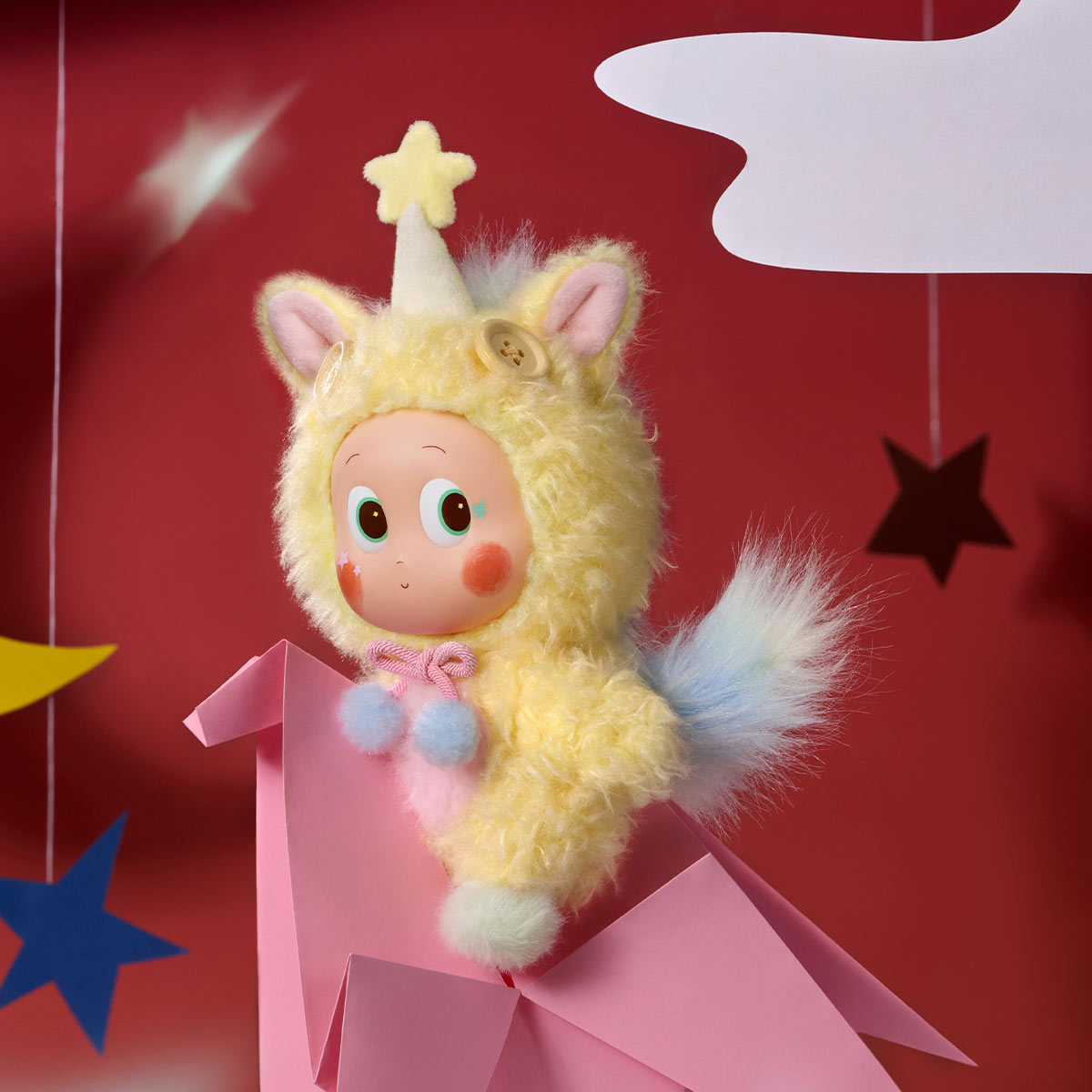 Pop Mart Have a Good Run Series Plush Pendant Blind Box