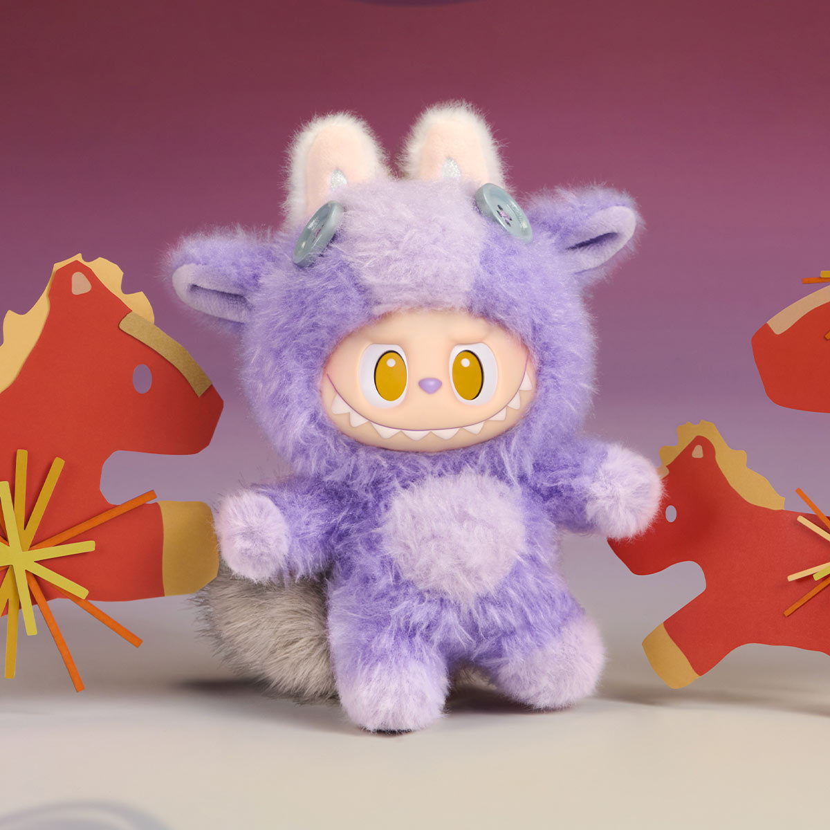 Pop Mart Have a Good Run Series Plush Pendant Blind Box