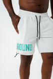 Unground Empire Street Shorts 'Grey/Tiffany'