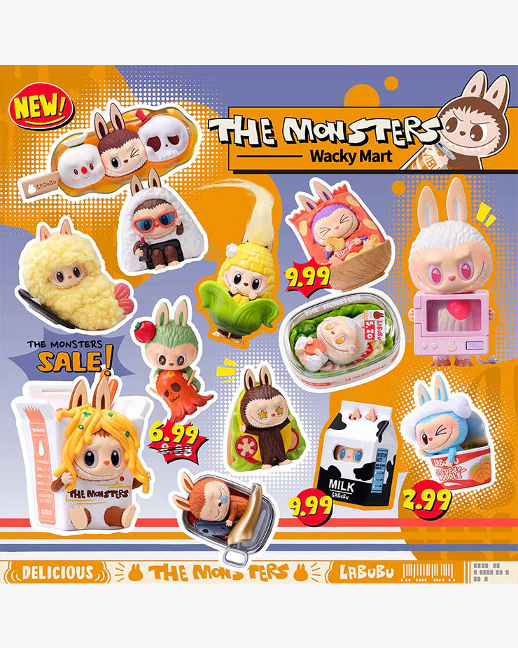 Pop Mart The Monsters Labubu Wacky Mart Figures Series Sealed Case Pop Mart The Monsters Labubu Wacky Mart Figures Series Sealed Case