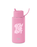 Frank Green x KIC Ceramic Reusable Bottle 1L / 34oz (Flamingo)