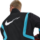 Men's Nike Icon Woven Basketball Jacket 'Black/Blue'