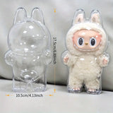 Clear Acrylic Protective Labubu Case (Fits Exciting Macaron and Big into Energy Series)