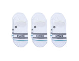 Stance Basic No Show Socks 3 Pack - White