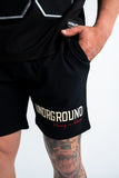 Undrground Moving in Silence Shorts 'Black/ Cream'