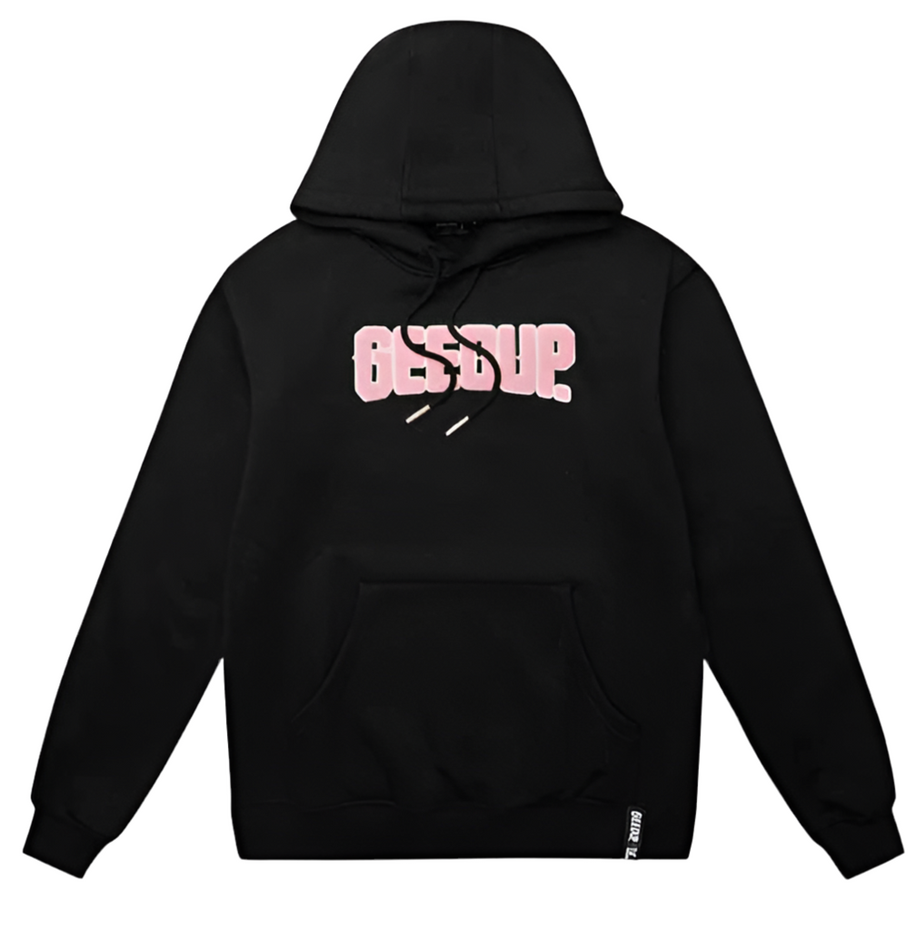 Geedup PFK Hoodie 'Black/Pink' – never miss