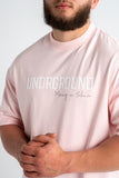Undrground Moving in Silence Tee 'Faded Rose'