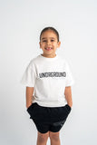 Kids Undrground Moving in Silence Tee 'Snow’