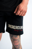 Undrground Moving in Silence Shorts 'Black/ Cream'