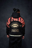 Geedup PFK Company Hoodie 'Black/Red/Cream'