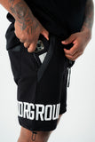 Undrground Empire Street Shorts 'Black/White'