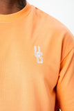 Undrground Empire Street Tee 'Summer Orange/White'