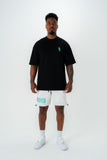 Undrground Empire Street Tee 'Black/Tiffany'