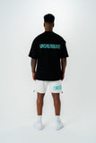 Unground Empire Street Shorts 'Grey/Tiffany'