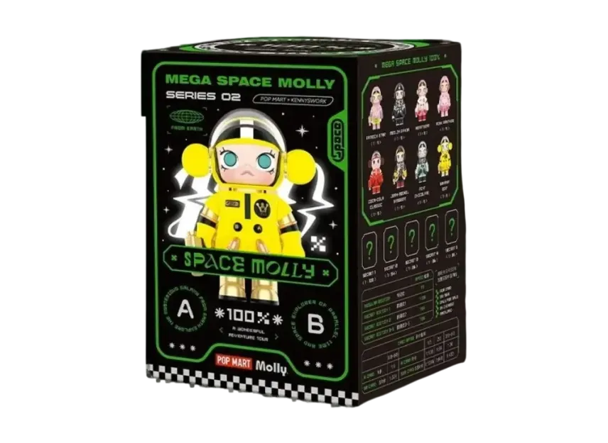 その他 Display BoxPOPMART MEGA 100% Series 2 MEGA SPACE MOLLY 100% Series 2-B - Blind Box - POP MART