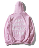 Anti Social Social Club Know You Better Hoodie 'Pink'