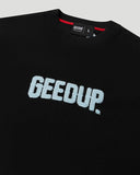 Geedup PFK Script T-Shirt 'Black/Blue'