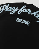 Geedup PFK Script T-Shirt 'Black/Blue'