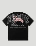 Geedup Core Handstyle T-Shirt 'Black/Pink'
