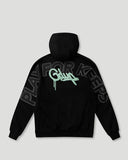 Geedup PFK Handstyle Hoodie 'Black/Pastel Mint'