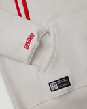 Geedup Handstyle Hoodie 'Grey red'