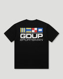 Geedup Sportsman Flag T-Shirt Black