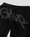 Geedup Handstyle Cargo Short 'Black'