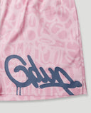 Geedup Handstyle Swim Short 'Pink/Blue'