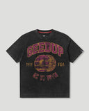 Geedup G-Ball T-Shirt 'Washed Black/Purple'