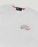 Geedup Duffle Bag Boys T-Shirt 'White/Red/Blue'
