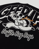 Geedup Duffle Bag Boys T-Shirt 'Black/White'