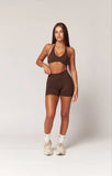 LEVATE REFINE SHORTS - ESPRESSO