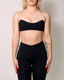 LEVATE CORE 5 WAY CROP - BLACK